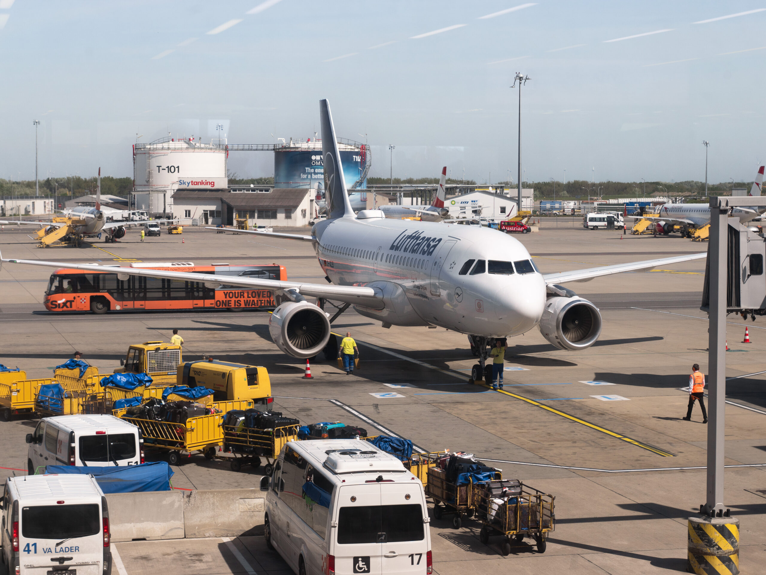 Вена – Мюнхен LH2329 на A319 Lufthansa CityLine