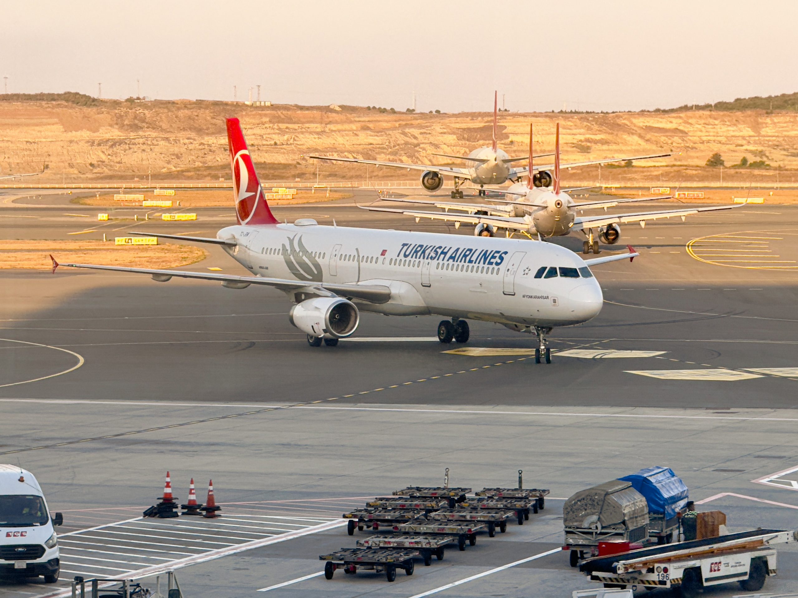 Стамбул – Москва TK4900 на A321 Turkish Airlines